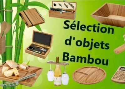 Objets Bambou
